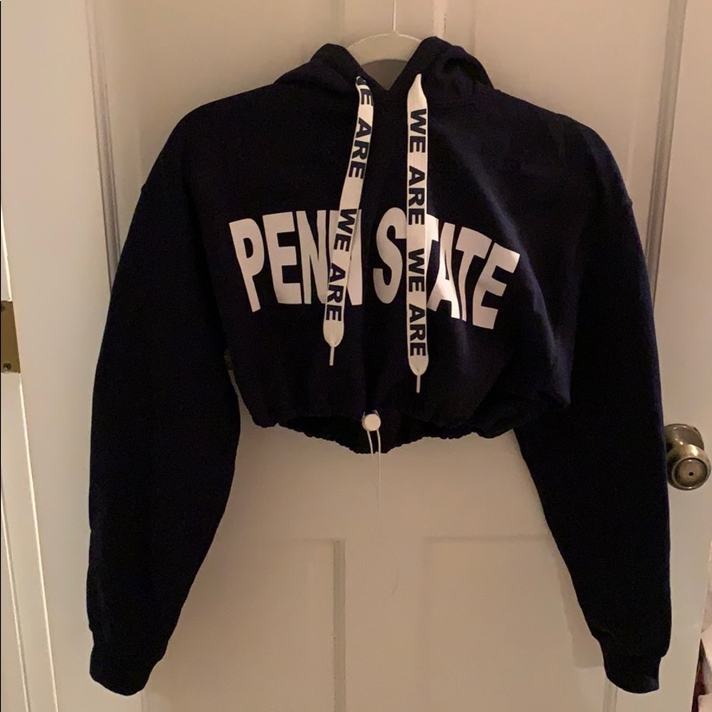 Penn State cropped sweatshirt